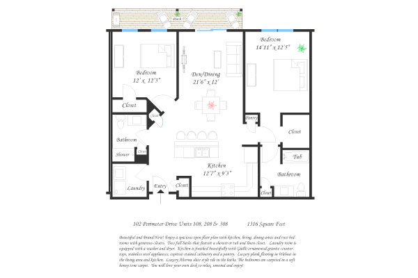 102 Perimeter Drive Unit 108, 208, 308