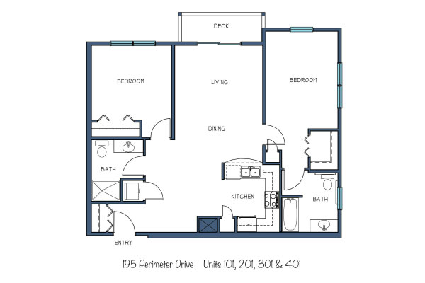 195 Perimeter Drive 101, 201, 301, 401